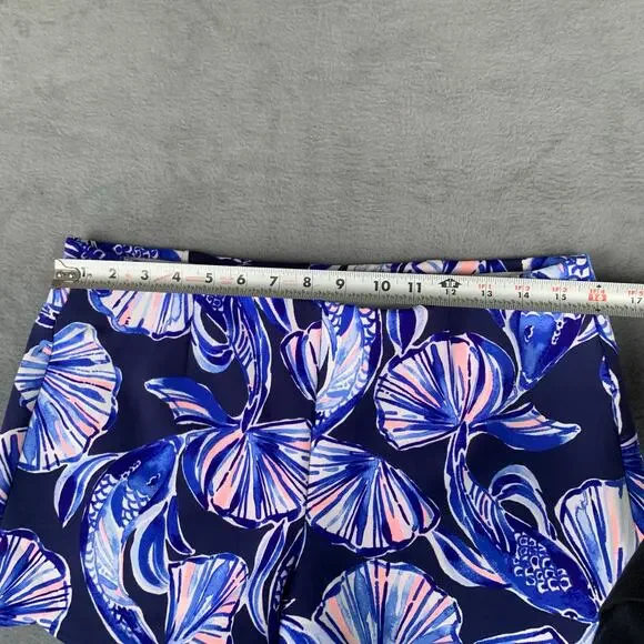 Lilly Pulitzer Adelia Scuba Shorts Size Medium Preppy Beach Vacation - Picture 3 of 8